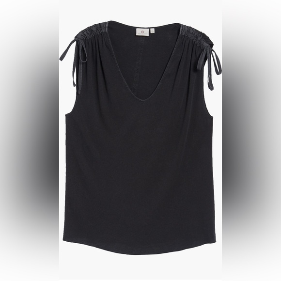 AG White Selma Tee, Small, NWT - Picture 6 of 7